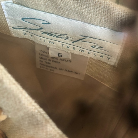 Sante Fey a lined dress. Size 6 - Picture 2 of 2